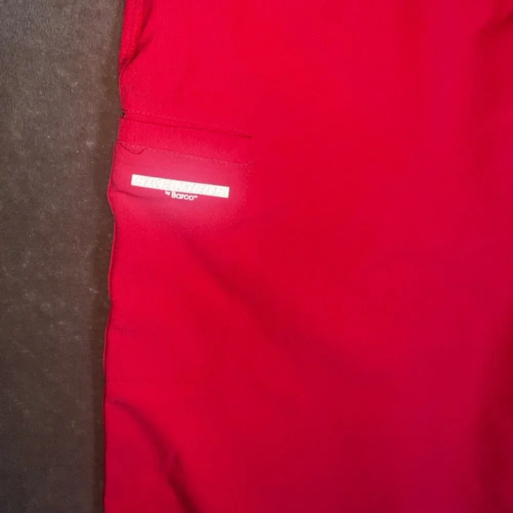 Skechers by Barco Women 3XL Plus Coral‎ Cargo Nurse Doctor Health Care Scrubs